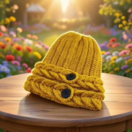 Easy Crochet Beanie Hat Pattern + Step-by-Step English Video Tutorial