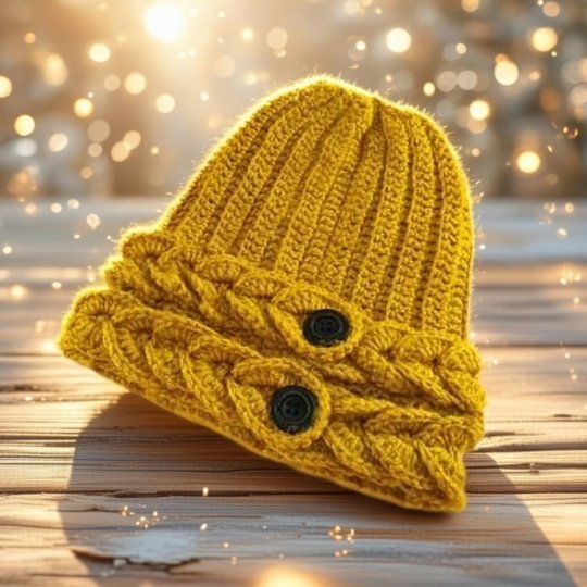 Easy Crochet Beanie Hat Pattern + Step-by-Step English Video Tutorial