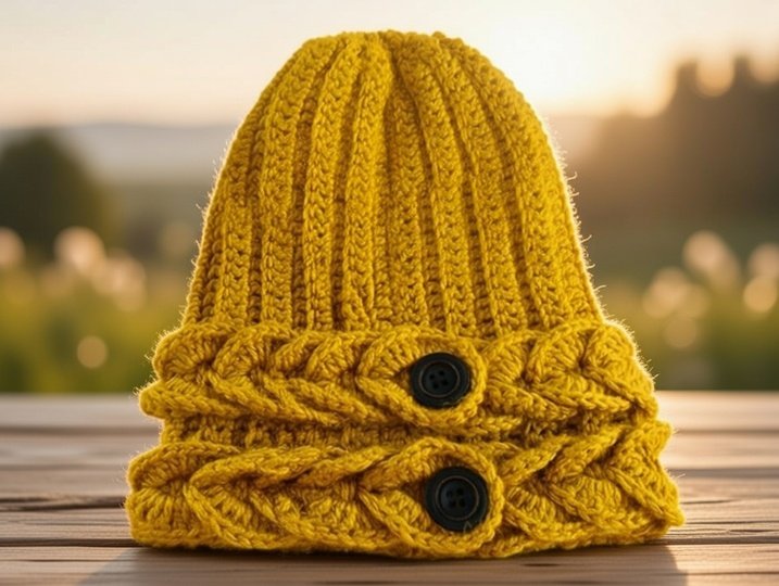 Einfaches Häkelmützen-Muster + Schritt-für-Schritt Video auf Englisch