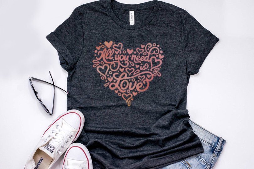 All You need is Love Plotterdatei SVG DXF FCM