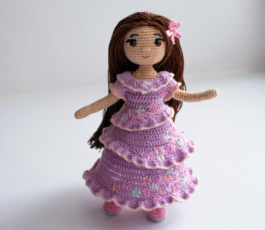 Crochet pattern Isabela doll - Image 6