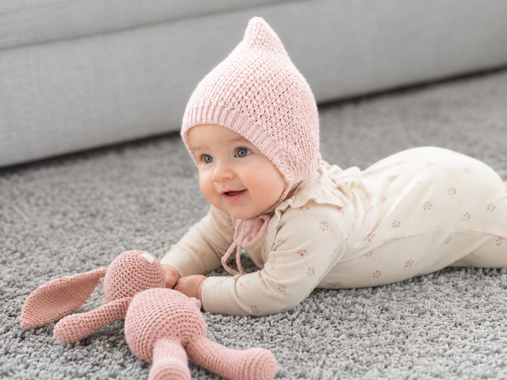 Babymütze Miri häkeln – süße Zipfelmütze für Babys & Kleinkinder