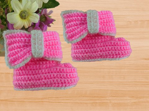 Häkelanleitung Baby-Booties PDF + Video – Converse Style Schuhe