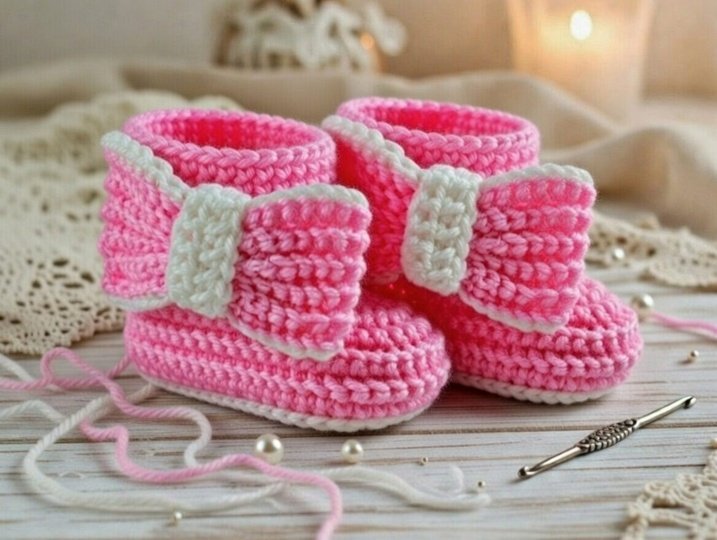 Häkelanleitung Baby-Booties PDF + Video – Converse Style Schuhe