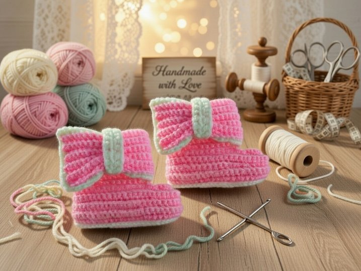 Häkelanleitung Baby-Booties PDF + Video – Converse Style Schuhe