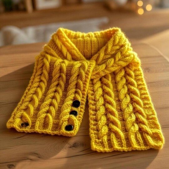 Braided Crochet Scarf Pattern – Double Layered Cowl PDF + Video