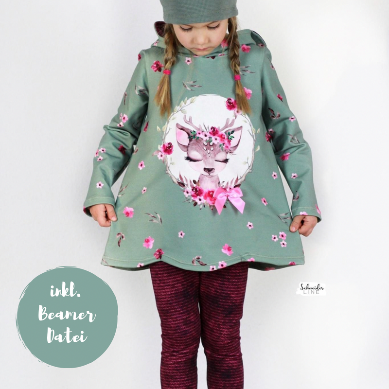 Curved Hoodie Beamer Version Gr. 86 - 164