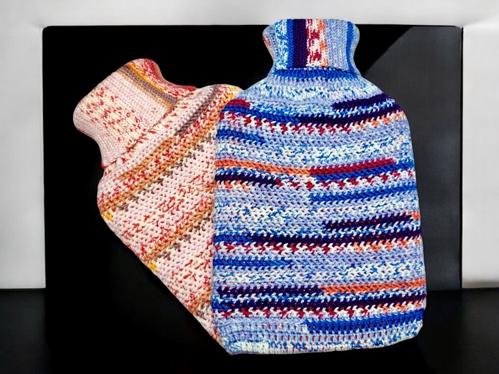 Hot Water Bottle Cover - Crochet Pattern