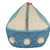 crochet pattern boat  in 1 piece
