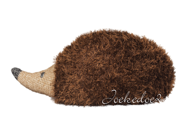 crochet pattern hedgehog in 1 piece