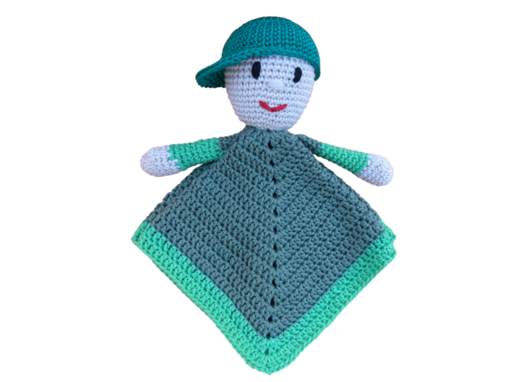 crochet pattern lovey / crochet security blanket / crochet toy