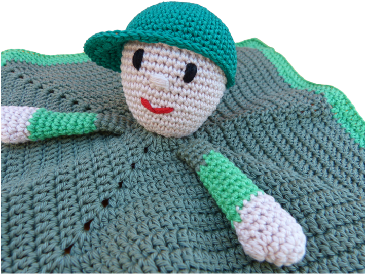 crochet pattern lovey / crochet security blanket / crochet toy