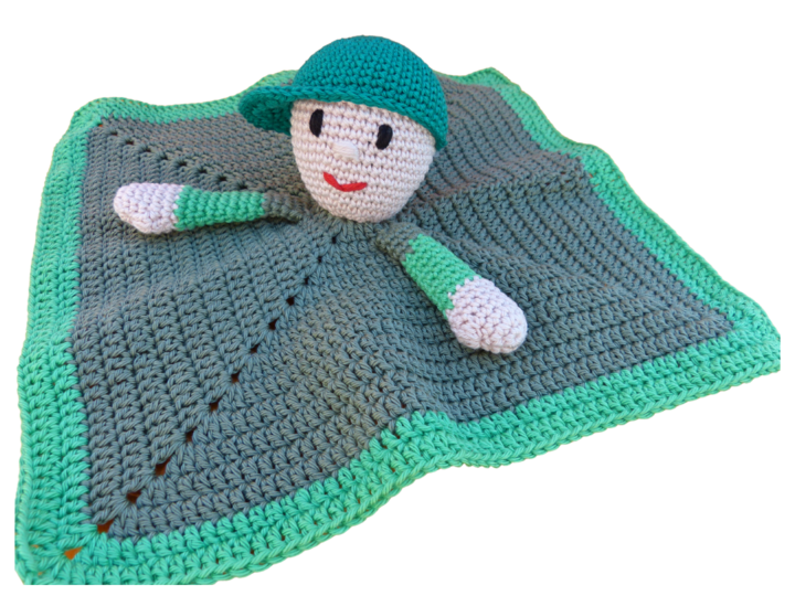 crochet pattern lovey / crochet security blanket / crochet toy