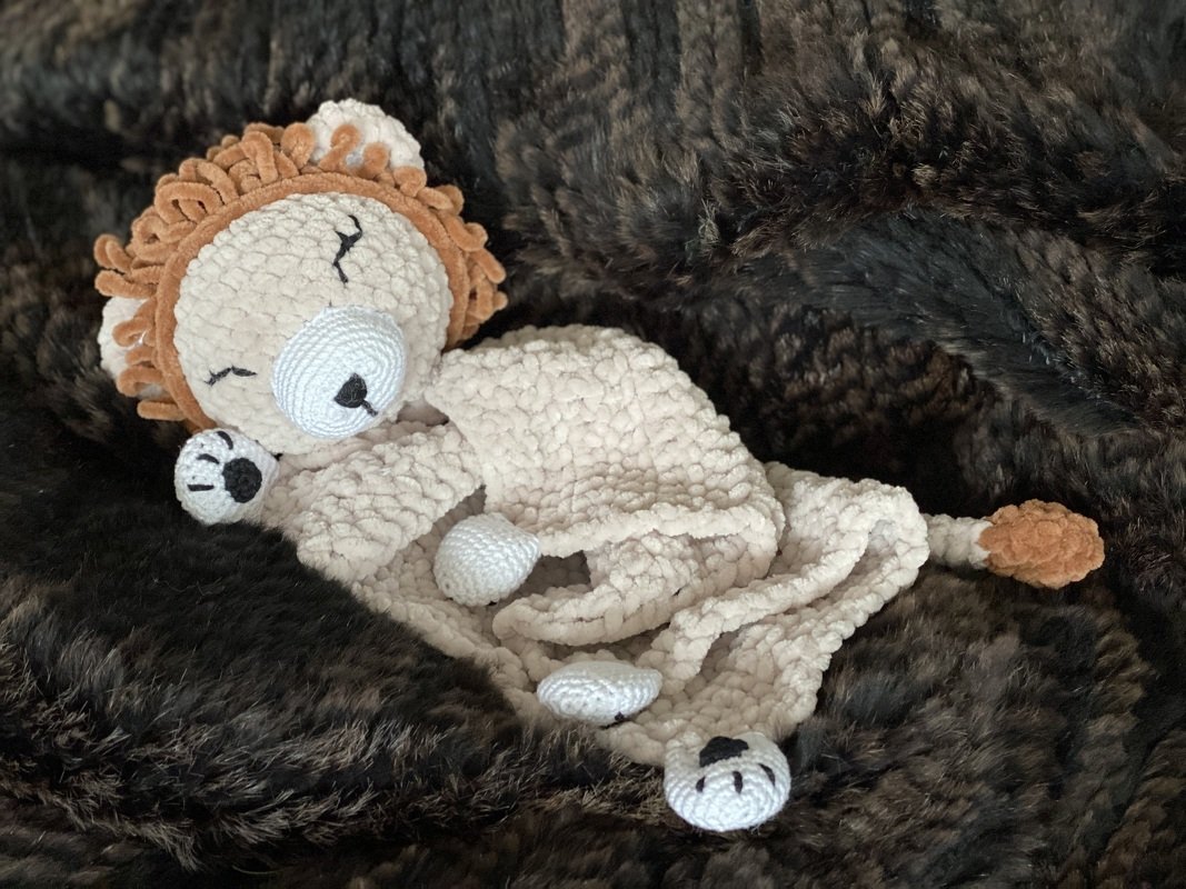 Crochet Pattern - Comforter / Cuddly Lion "Lenny" - Image 3