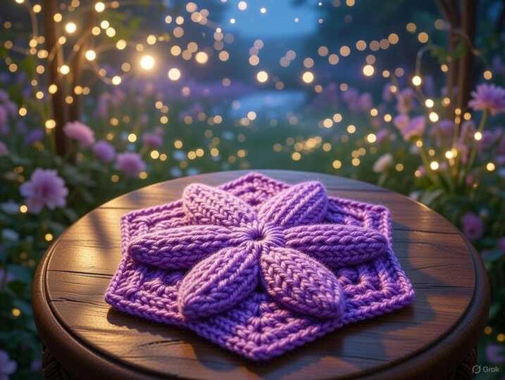 Crochet Hexagon Motif Pattern PDF + Step by Step Video Tutorial