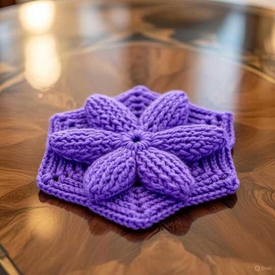 Crochet Hexagon Motif Pattern PDF + Step by Step Video Tutorial