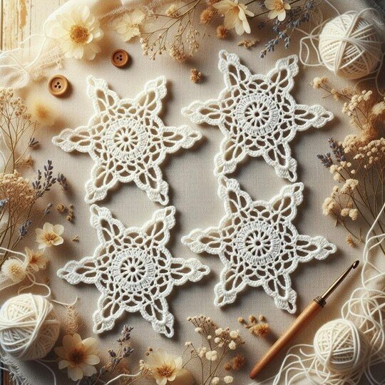 Häkelanleitung Hexagon Motiv – PDF + Video (Englisch)