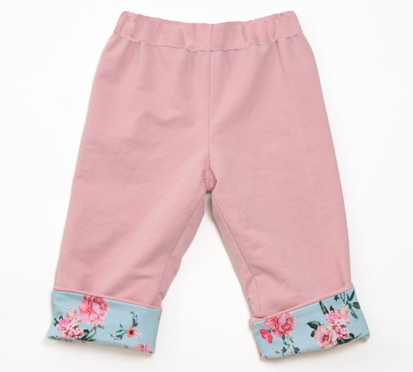 Sewing Pattern Set: “Sophie” Sweatshirt & “Fiocco” Reversible Pants (0M–4Y)