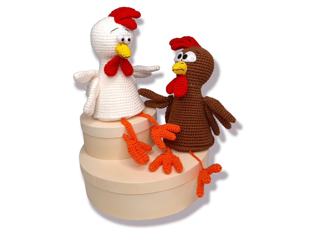 Crochet Pattern „Friedolin“ The chicken