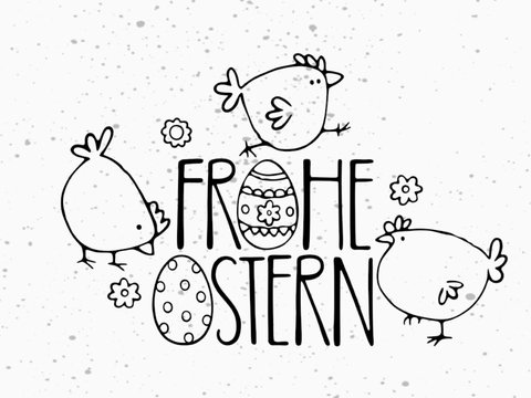 Freche Hühner Plotterdatei SVG DXF FCM