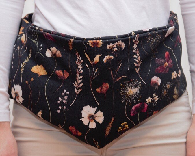 Wärmegürtel mit Körnerfüllung – Anleitung & Schnittmuster