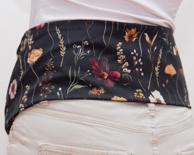 Wärmegürtel mit Körnerfüllung – Anleitung & Schnittmuster