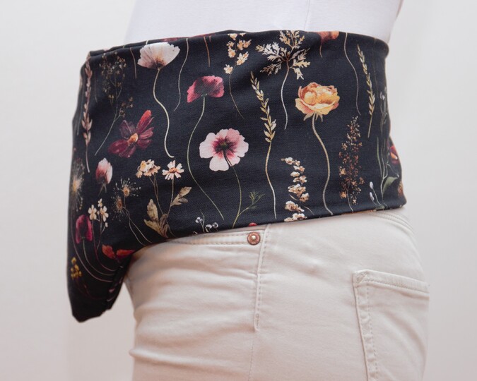 Wärmegürtel mit Körnerfüllung – Anleitung & Schnittmuster