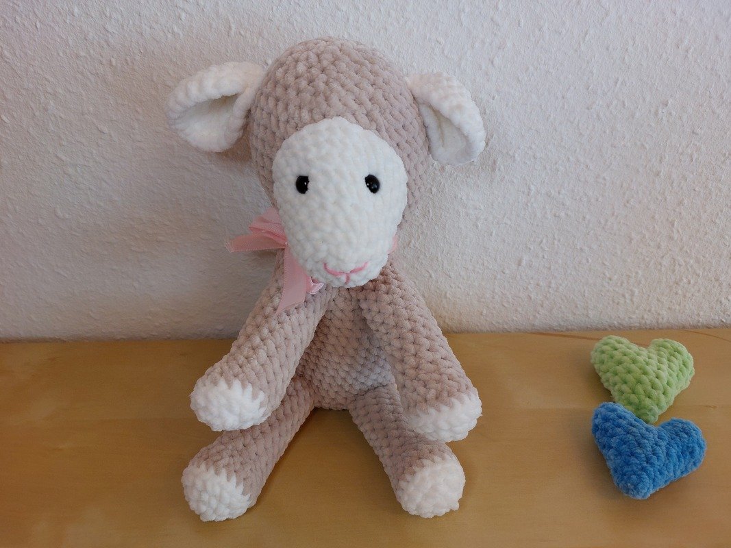 Crochet pattern for a Sheep 25 cm in PDF - Image 3