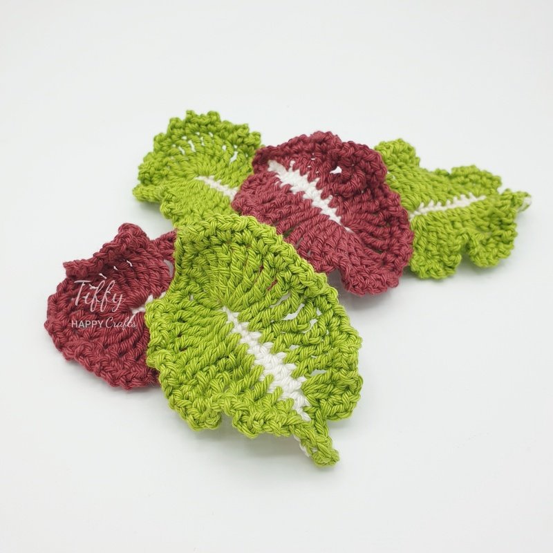Lettuce Leaf – 3 Styles| Crochet Play Food Pattern PDF - Image 3