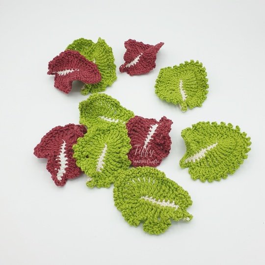Lettuce Leaf – 3 Styles| Crochet Play Food Pattern PDF