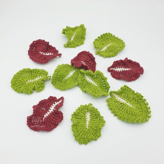 Lettuce Leaf – 3 Styles| Crochet Play Food Pattern PDF