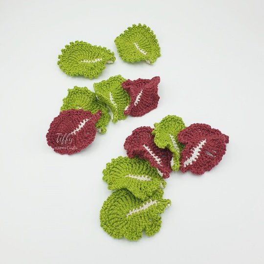 Lettuce Leaf – 3 Styles| Crochet Play Food Pattern PDF
