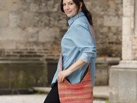 Häkelanleitung Gehäkelte Tasche "Messina" 763079