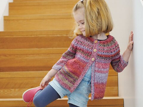 Strickanleitung Kinderjacke "Messina" 763073