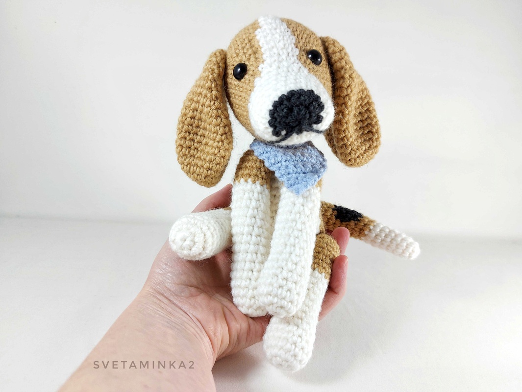 Crochet Beagle Pattern Amigurumi Dog Pattern Puppy Crochet Pattern - Image 10