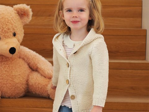 Strickanleitung Kinderjacke "Melazzo" 763071