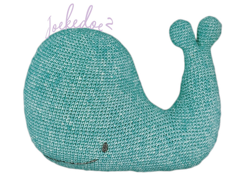 crochet pattern whale in 1 piece