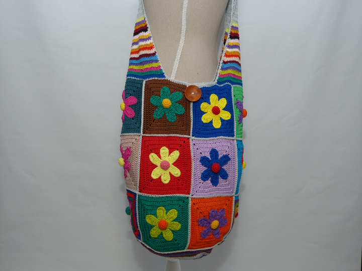 crochet patroon summer tote bag