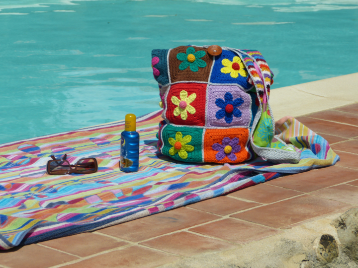 crochet patroon summer tote bag