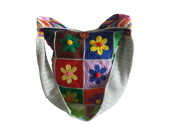 crochet patroon summer tote bag