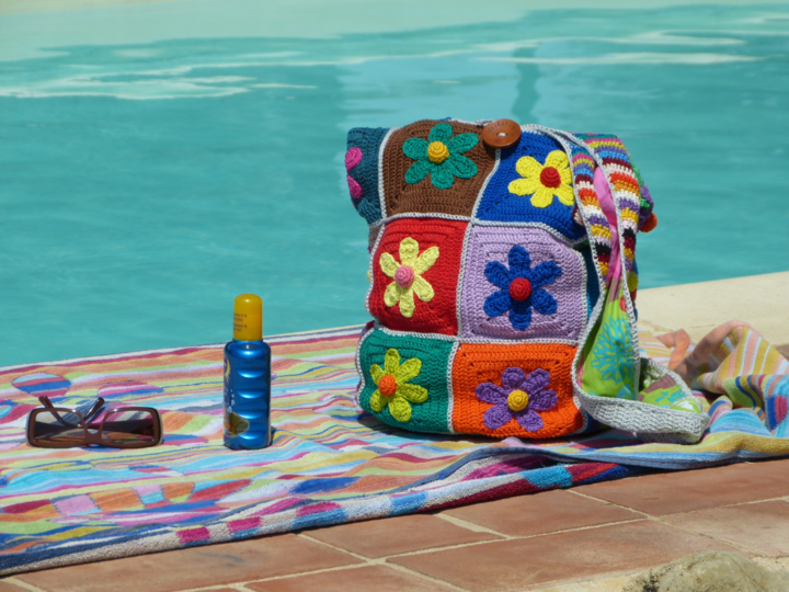 crochet patroon summer tote bag