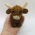 Highland cattle - crochet pattern by NiggyArts