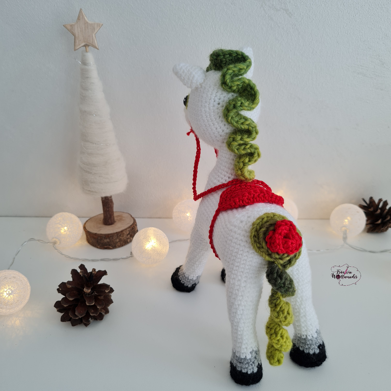 Häkelanleitung > Schaukelpferd Westfalenross < 5 Anleitungen in einer! - Bild 6