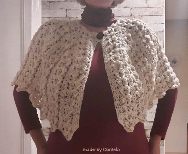 Häkelanleitung (Kurz-) Poncho "Swing" alle Größen möglich