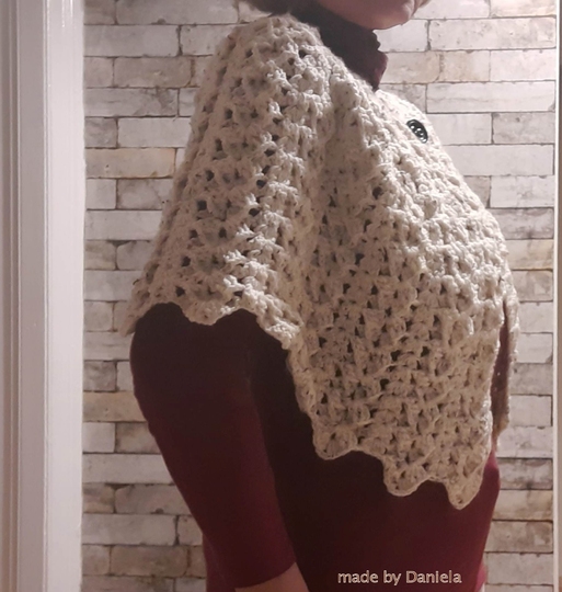 Häkelanleitung (Kurz-) Poncho "Swing" alle Größen möglich