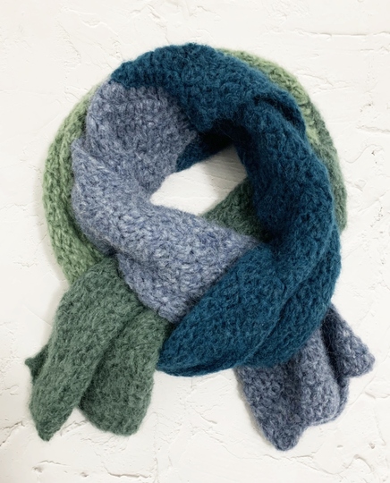 Häkelanleitung Schal Olivia, One Size