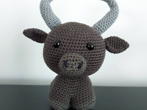 Büffel - Häkelanleitung - deutsch