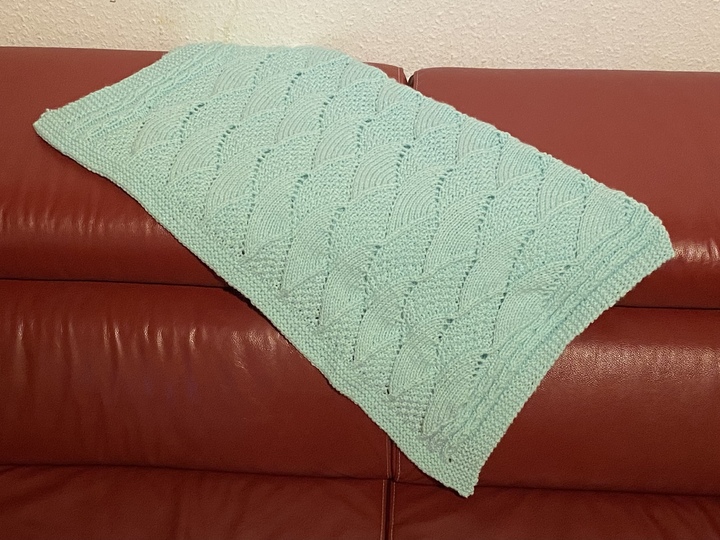 Strickanleitung Babydecke 1 - einfach und anfängerfreundlich