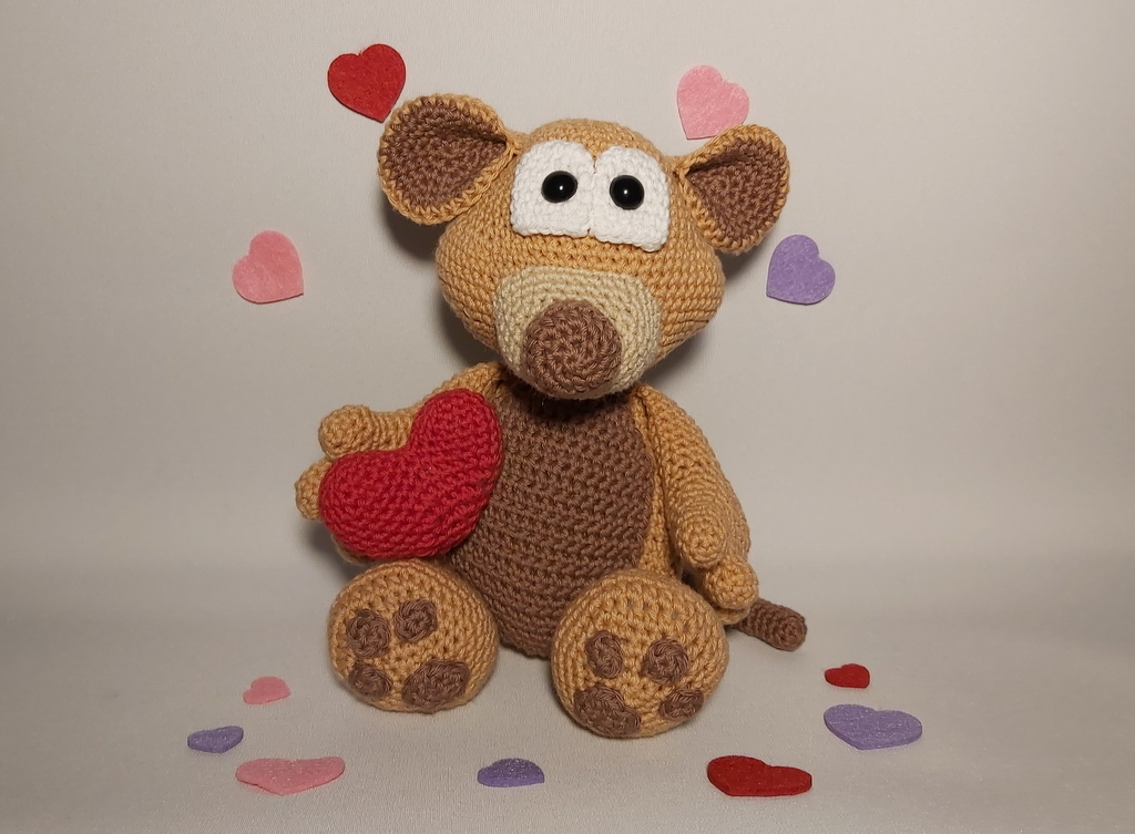 Mausebär - Häkelanleitung