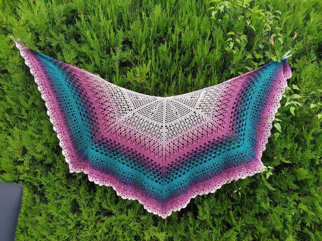 Häkelanleitung Tuch Amity - Bild 5